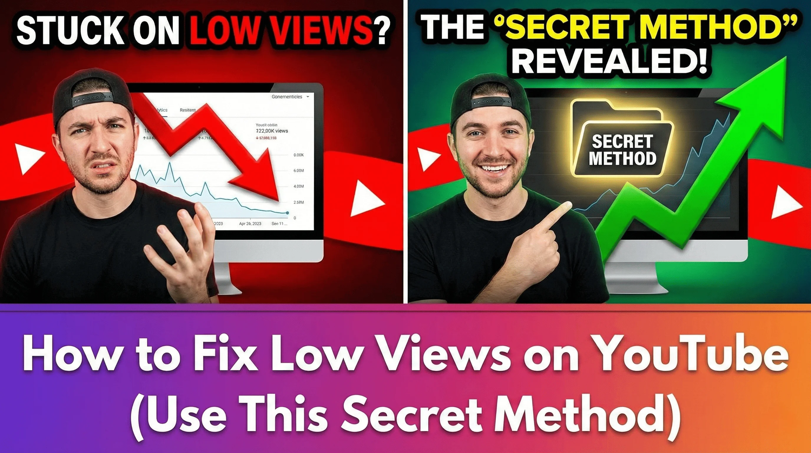 How to Fix Low Views on YouTube (Use This Secret Method)